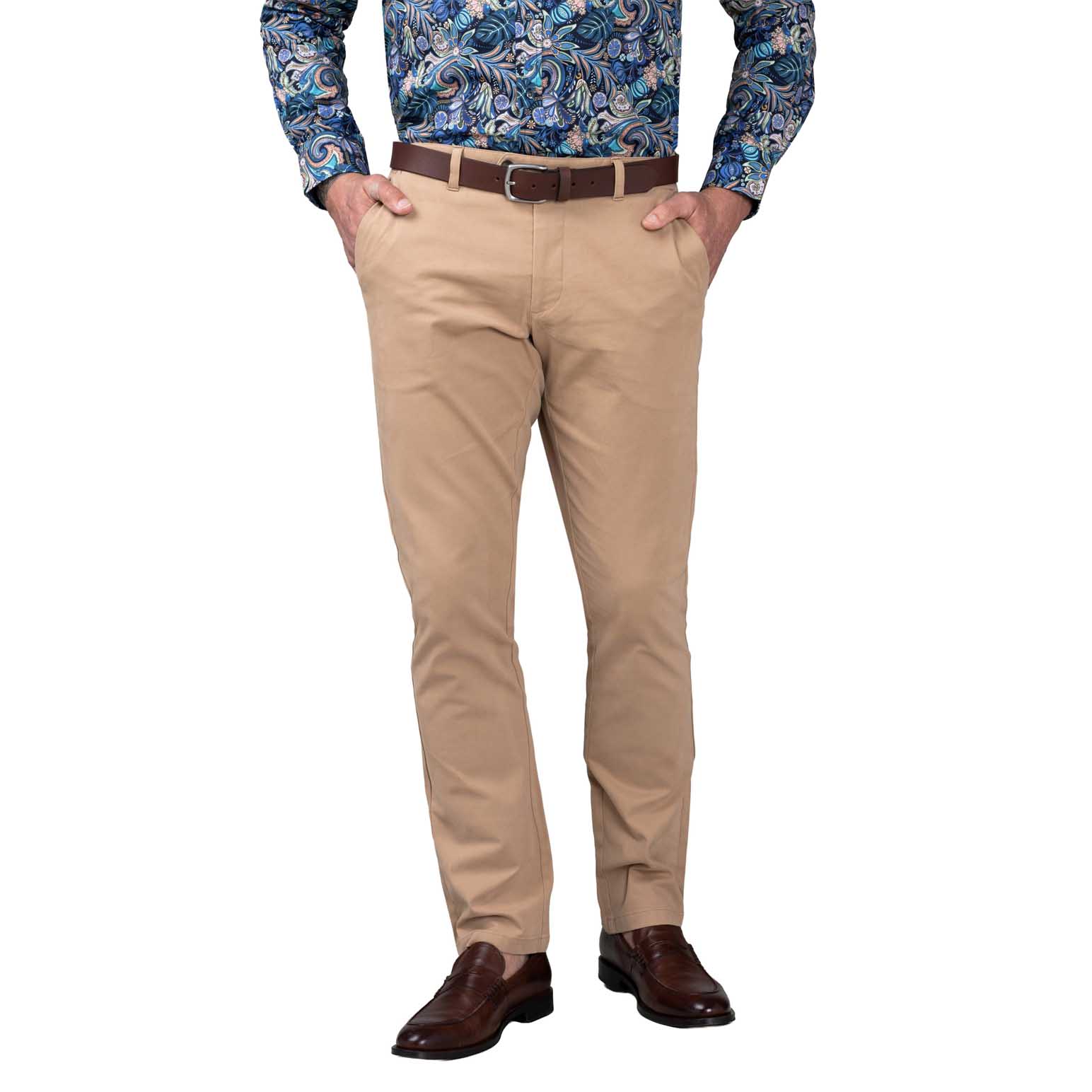 Rembrandt Tyler Camel Brown Textured Chino